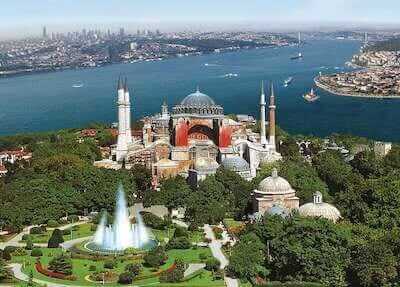 Hagia Sophia Mosque In Istanbul